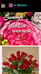 Mobile Screenshot of inbloomflowers.com